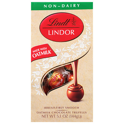 lindt lindor oatmilk chocolate candy Albertsons Coupon on WeeklyAds2.com