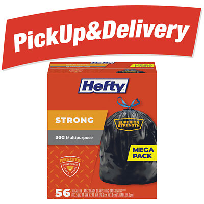 hefty trash bags Albertsons Coupon