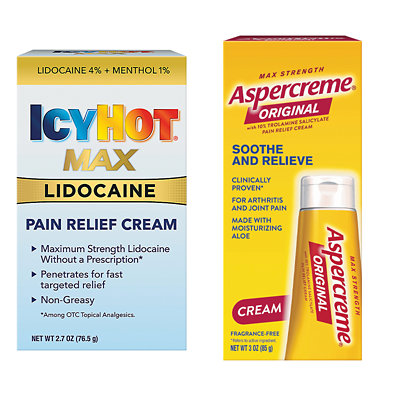 aspercreme or icy hot pain care Albertsons Coupon on WeeklyAds2.com