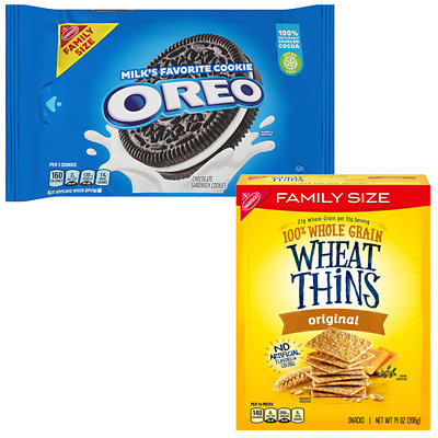 10.68-18.71-oz. Or 11.4-14-oz. Nabisco Snack Crackers Or...