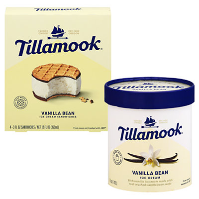 1.5-qt. or 4-ct. ice cream sandwiches.