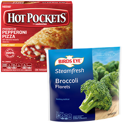 6-14.4-oz. Or 8.5-9-oz. Hot Pockets. Limit 4.