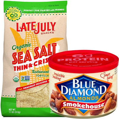 11-oz. Or 6-oz. Blue Diamond Almond Can.