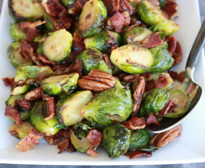 Brussels Sprouts with Pecans and Shallots Safeway