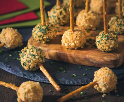 Cheese Ball Lollipops Safeway