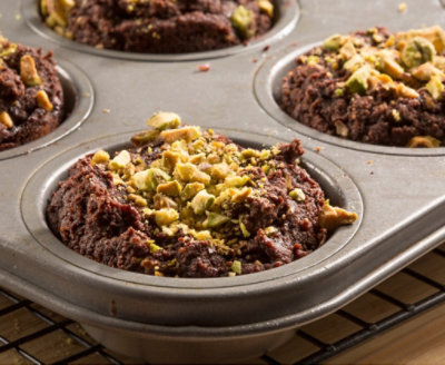 Cherry Pistachio Chocolate Muffins JewelOsco