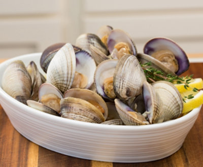 Garlic & Wine Steamed Clams Safeway
