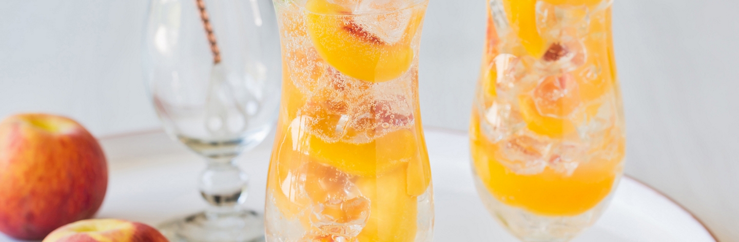Peach & Ginger Mocktail