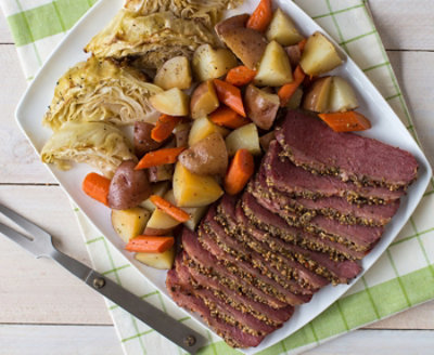 Roasted Corned Beef & Cabbage Vons