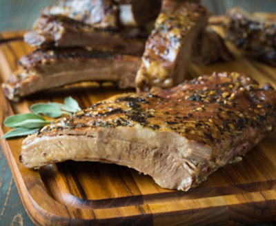 Sage Rubbed Pork Spare Ribs | Safeway
