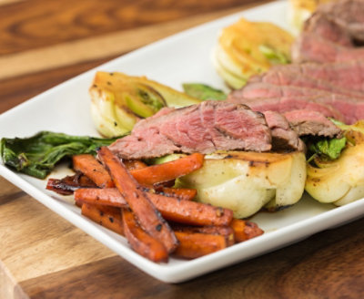 Sesame Steak with Baby Bok Choy JewelOsco