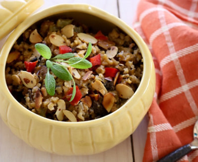 Wild Rice & Almond Au Gratin | Safeway