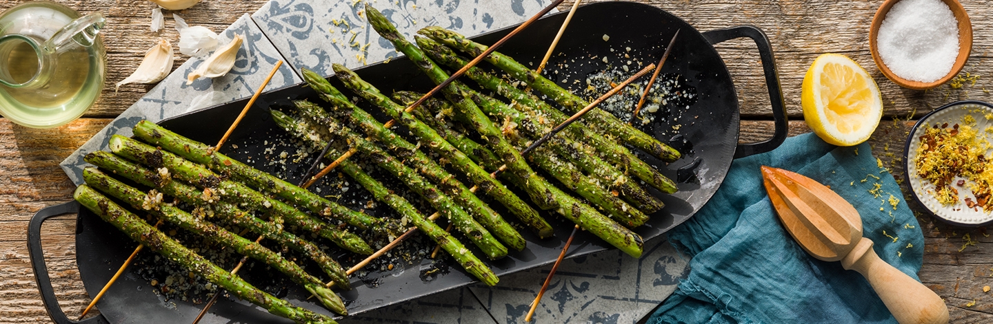 Zesty Grilled Asparagus