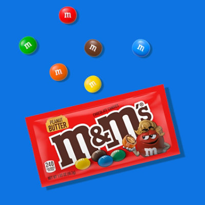 M&M'S Peanut Butter Chocolate Candy Singles Size - 1.63 Oz - Image 3