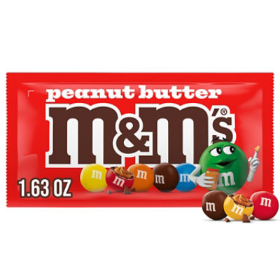 M&M's Chocolate Candies, Peanut Butter - 10.0 oz