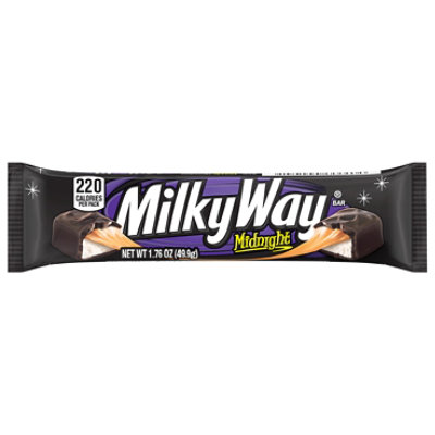 Milky Way Midnight Dark Chocolate Candy Single Size Bar 1.76 Oz - Image 2