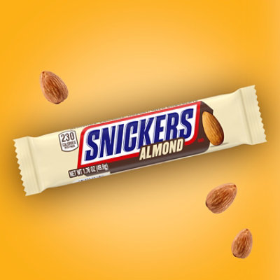 Snickers Almond Chocolate Candy Bar Single Size 1.76 Oz - Image 3