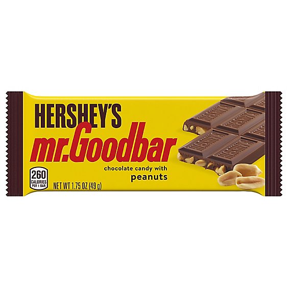 Mr.Goodbar Milk Chocolate with Peanuts - 1.75 Oz