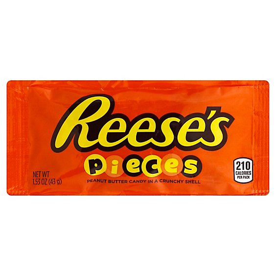 Reeses Pieces Peanut Butter Candy - 1.53 Oz