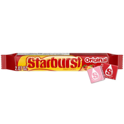 Starburst Fruit Chews Chewy Candy Original Single Pack - 2.07 Oz - Image 1