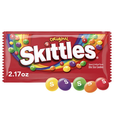 Skittles Original Chewy Candy Full Size Bag - 2.17 Oz - Image 2