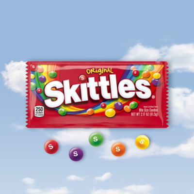 Skittles Original Chewy Candy Full Size Bag - 2.17 Oz - Image 2