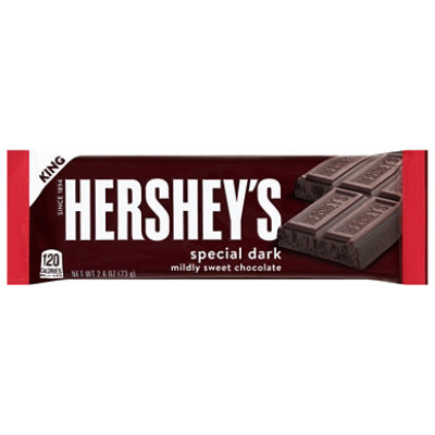 Hersheys Milk Chocolate King Size Candy Bar - 2.6 Oz - Image 3