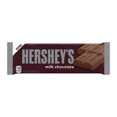 HERSHEYS Milk Chocolate King Size - 2.6 Oz