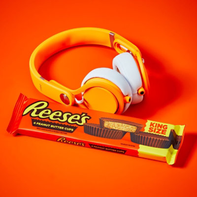 Reeses Milk Chocolate King Size Peanut Butter Cups Candy Pack - 2.8 Oz - Image 4