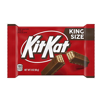 KIT KAT Crisp Wafers in Milk Chocolate King Size - 3 Oz - Image 2