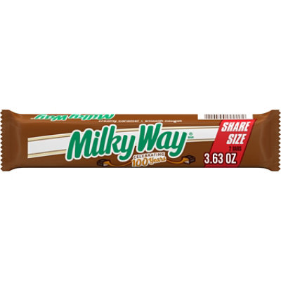 Milky Way Milk Chocolate 2-To-Go Candy Bar Sharing Size 3.63 Oz - Image 1