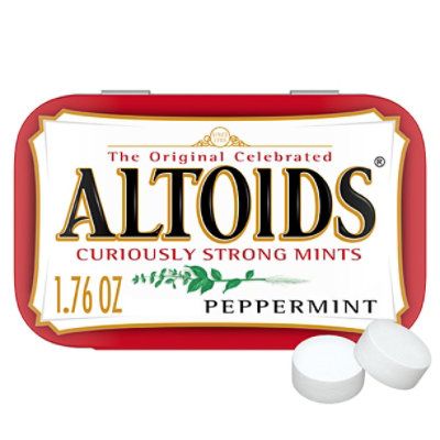 Altoids Classic Peppermint Breath Mints Hard Candy - 1.76 Oz - Image 1