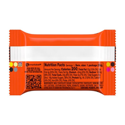 Reeses Big Cup Milk Chocolate Peanut Butter Cups Candy Pack - 1.4 Oz - Image 2