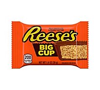 Reeses Peanut Butter Cups Milk Chocolate Big Cup - 1.4 Oz