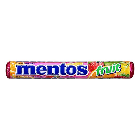 Mentos Mints Fruit Mixed - 1.32 Oz