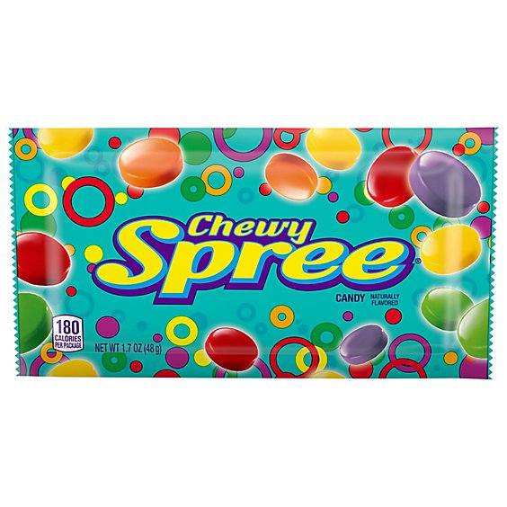 Wonka Candy Chewy Spree - 1.7 Oz