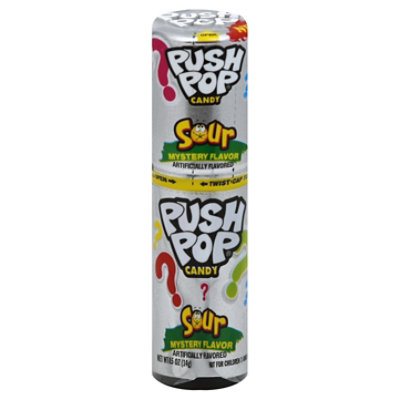 Topps Push Pop Fruit Candy Strawberry - 0.5 Oz - Image 2