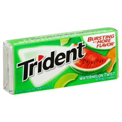 Trident Gum Sugarfree with Xylitol Watermelon Twist - 18 Count