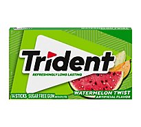 Trident Gum Sugarfree with Xylitol Watermelon Twist - 18 Count