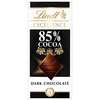 Lindt EXCELLENCE 85% Cocoa Dark Chocolate Candy Bar - 3.5 Oz - Image 1