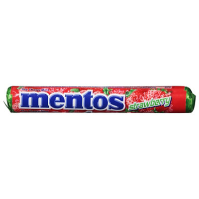 Mentos Strawberry Candy - 1.32 Oz - Image 3