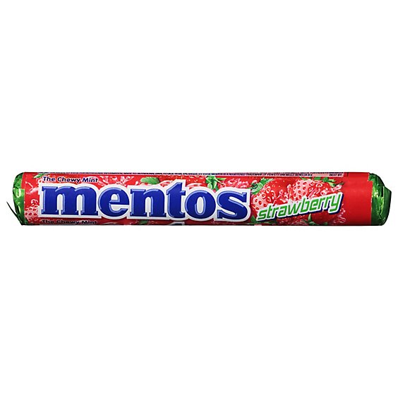 Mentos Strawberry Candy - 1.32 Oz