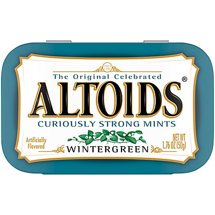 Altoids Hard Candy Mints Wintergreen Single Pack - 1.76 Oz - Image 2