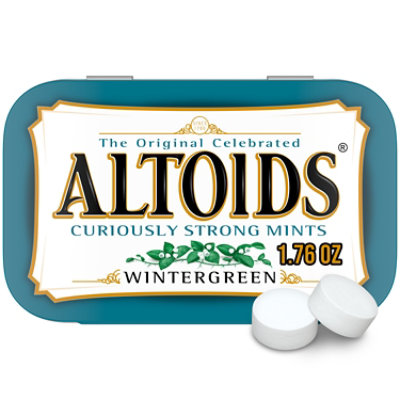 Altoids Hard Candy Mints Wintergreen Single Pack - 1.76 Oz - Image 1