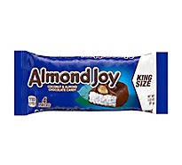 Almond Joy Candy Bar Milk Chocolate Coconut & Almonds King Size - 3.22 Oz