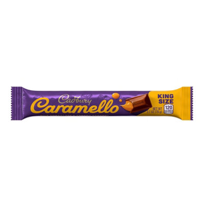 Cadbury Caramello Milk Chocolate Caramel King Size Candy Bar - 2.7 Oz - Image 1