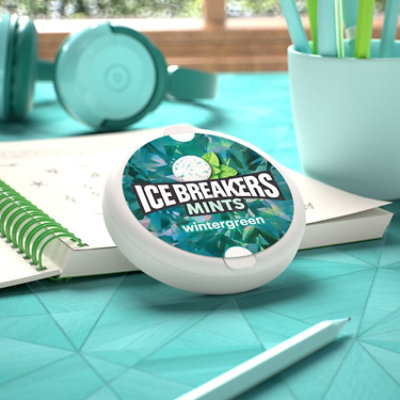 Ice Breakers Wintergreen Sugar Free Mints Tin - 1.5 Oz - Image 4