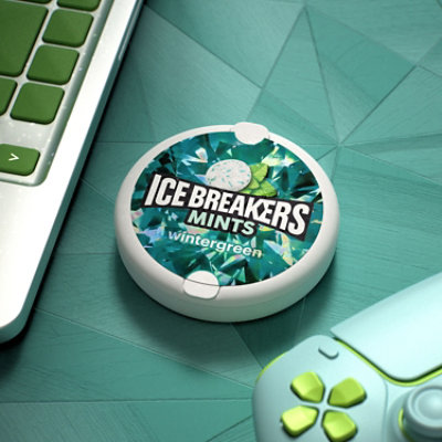 Ice Breakers Wintergreen Sugar Free Mints Tin - 1.5 Oz - Image 5