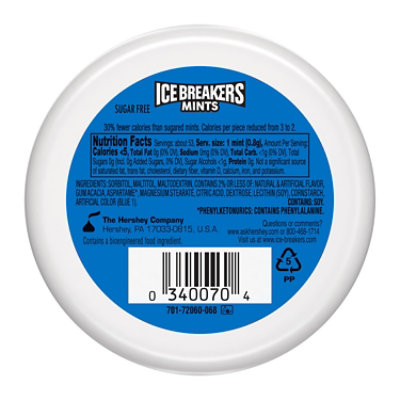 Ice Breakers Cool Mint Sugar Free Mints Tin - 1.5 Oz - Image 2