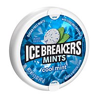 ICE BREAKERS Coolmint Sugar Free Breath Mints Tin - 1.5 Oz - Image 1
